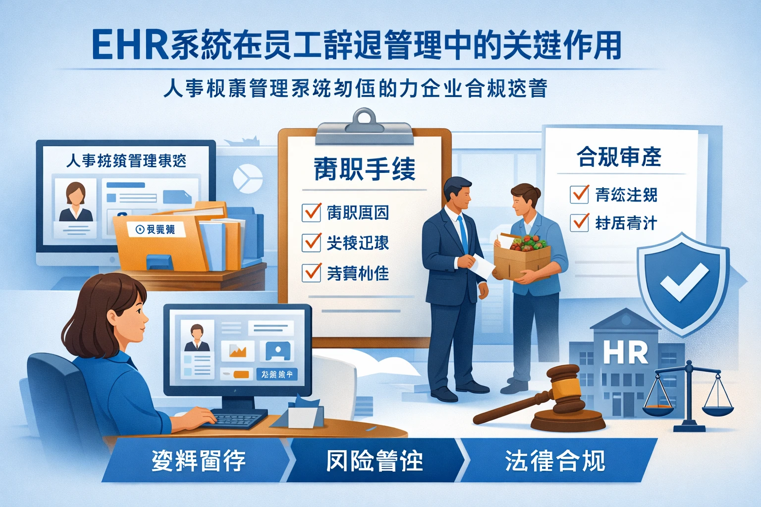 EHR系统在员工辞退管理中的关键作用:人事档案管理系统如何助力企业合规运营