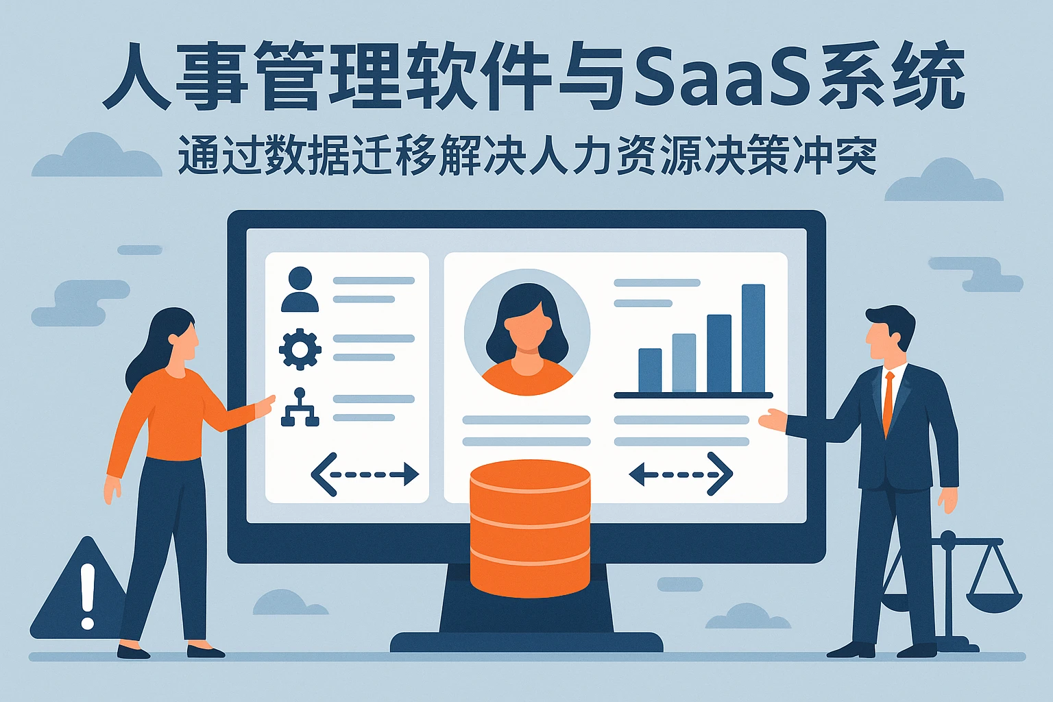 人事管理软件与SaaS系统：通过数据迁移解决人力资源决策冲突