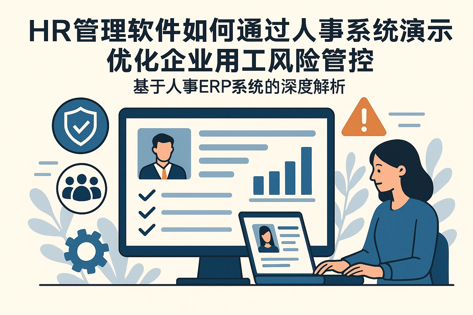HR管理软件如何通过人事系统演示优化企业用工风险管控——基于人事ERP系统的深度解析