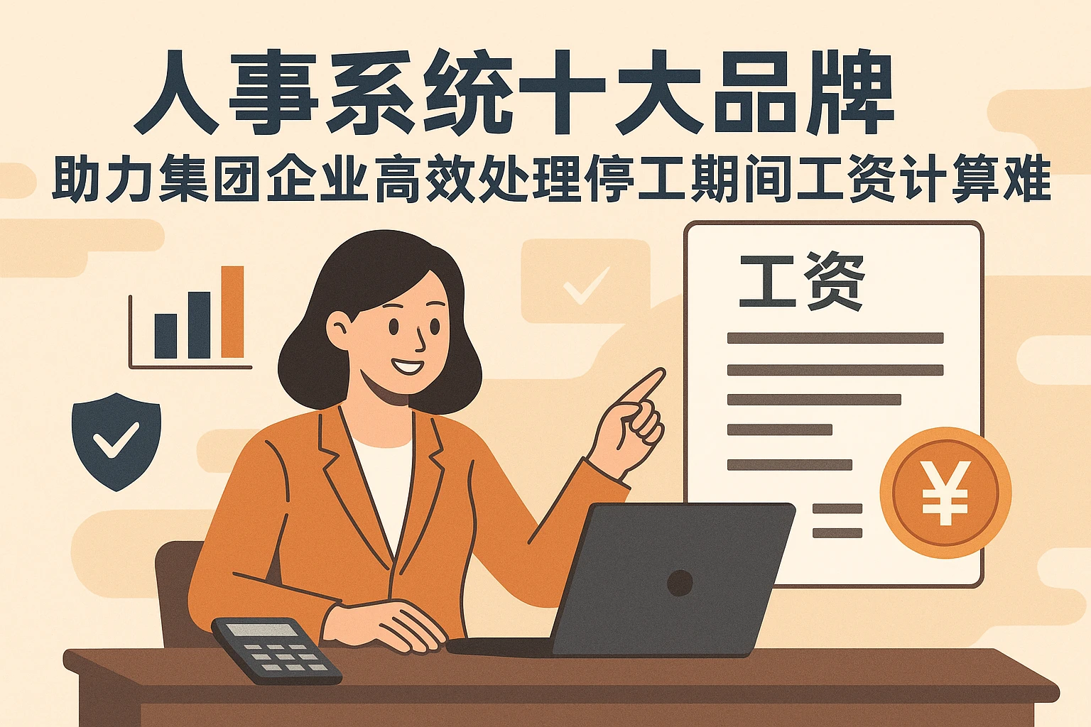 人事系统十大品牌助力集团企业高效处理停工期间工资计算难题