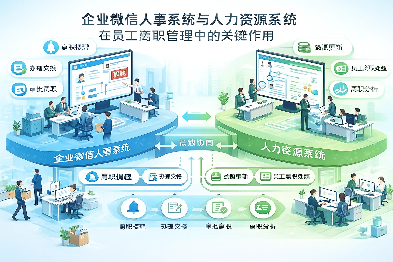 企业微信人事系统与人力资源系统在员工离职管理中的关键作用