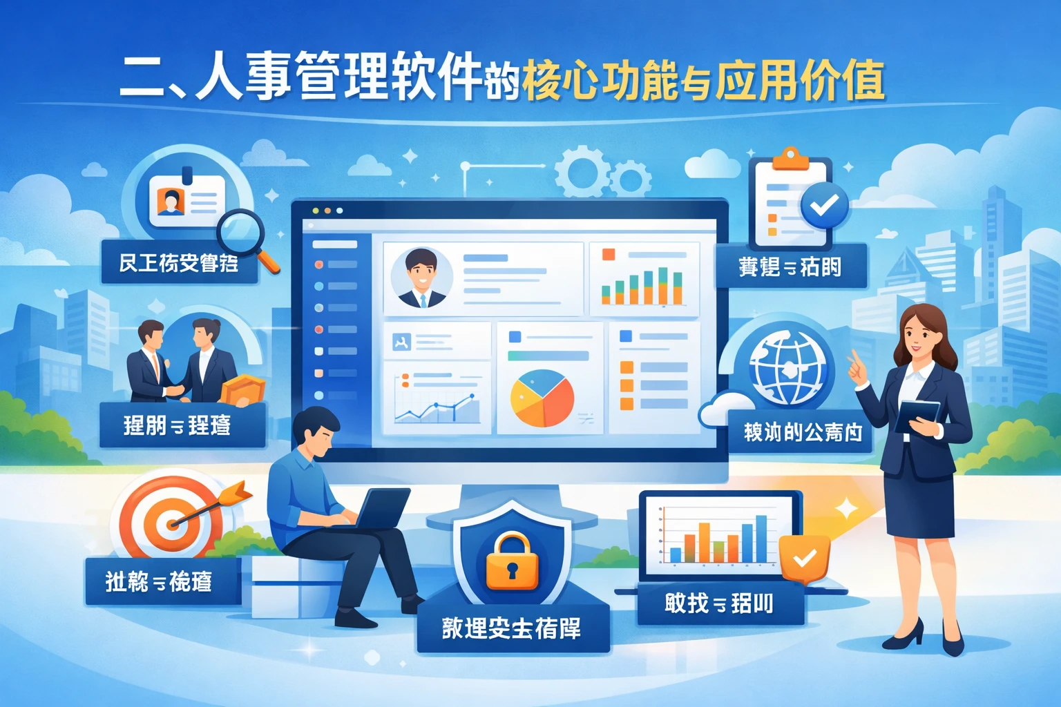 二、人事管理软件的核心功能与应用价值