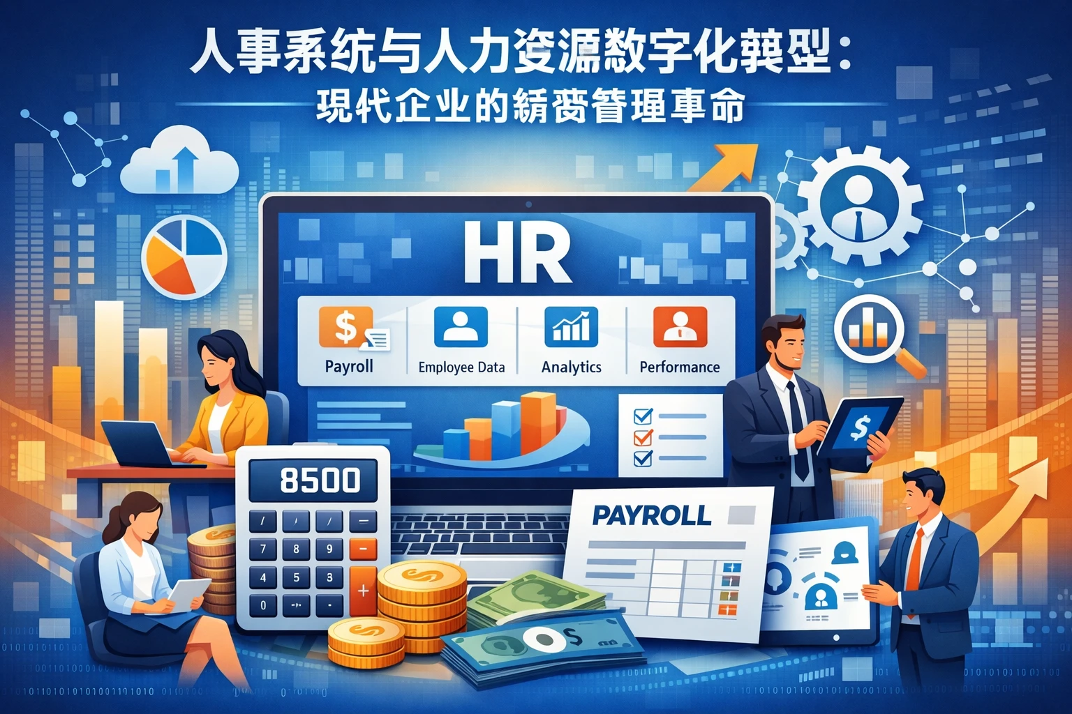 人事系统与人力资源数字化转型：现代企业的薪资管理革命