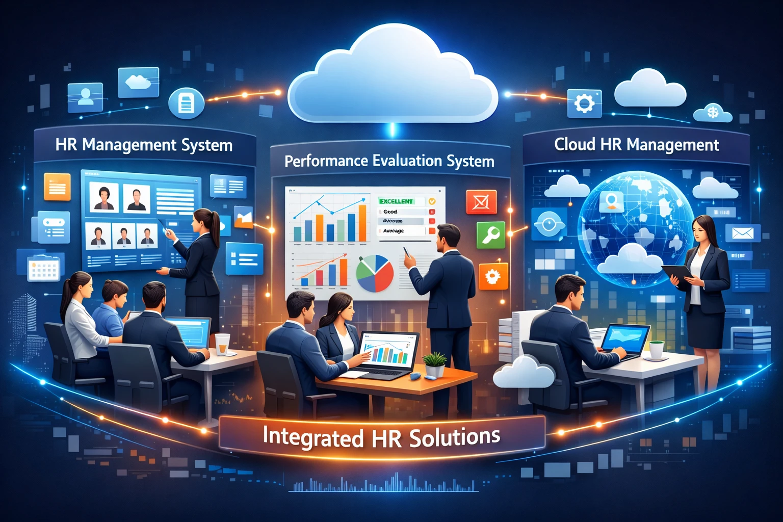 现代企业人事系统、绩效考评系统与云端人事管理系统的整合应用