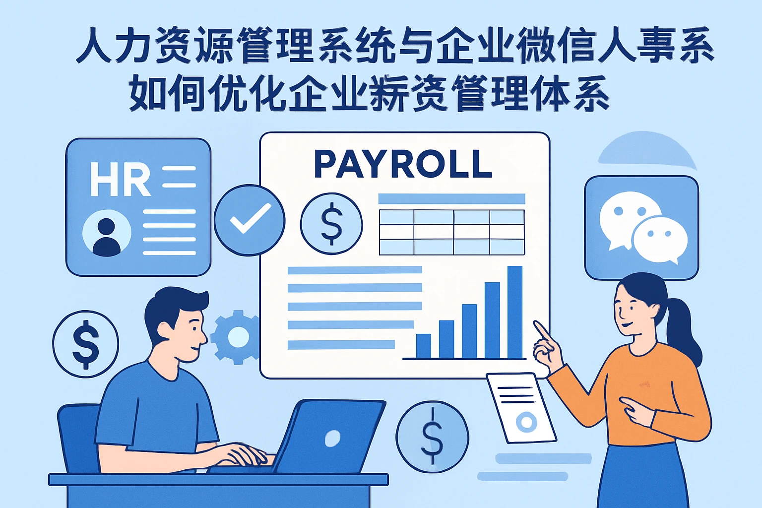 人力资源管理系统与企业微信人事系统如何优化企业薪资管理体系