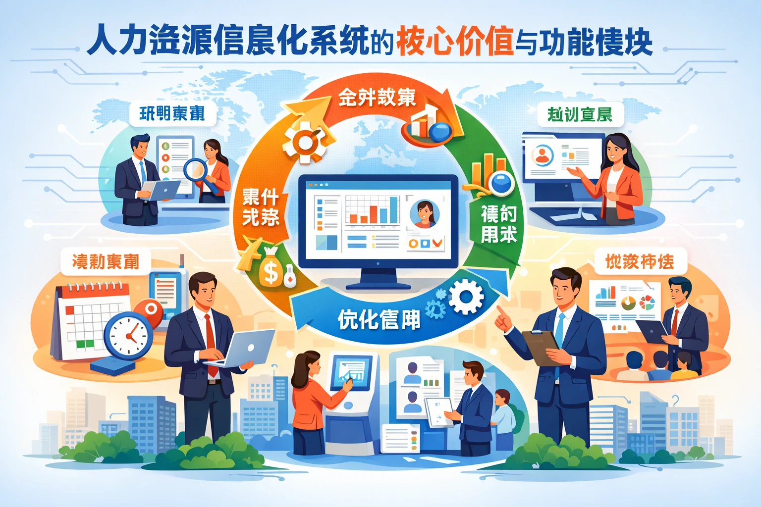 人力资源信息化系统的核心价值与功能模块