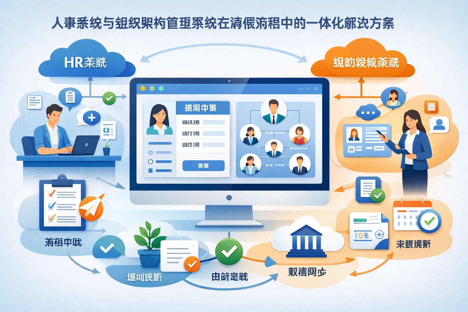 人事系统与组织架构管理系统在请假流程中的一体化解决方案