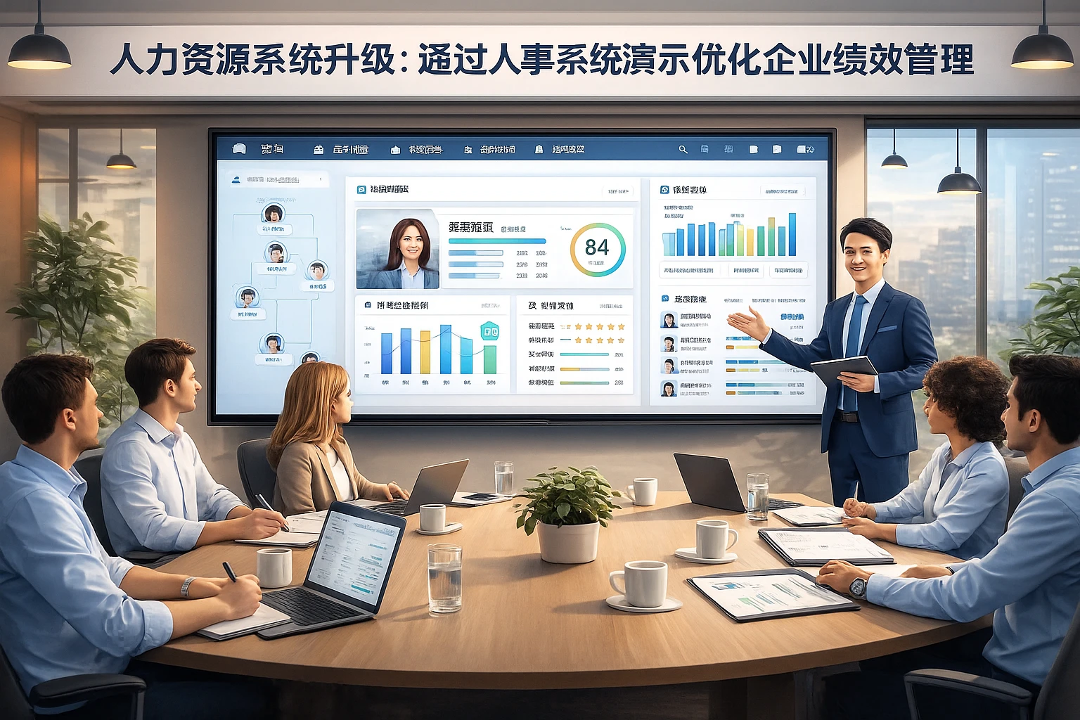 人力资源系统升级：通过人事系统演示优化企业绩效管理