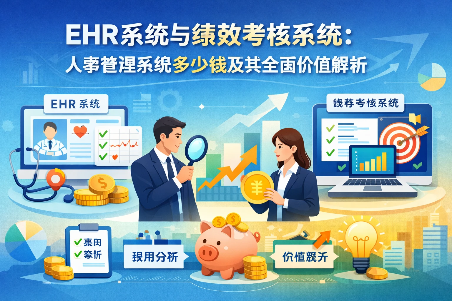 EHR系统与绩效考核系统:人事管理系统多少钱及其全面价值解析