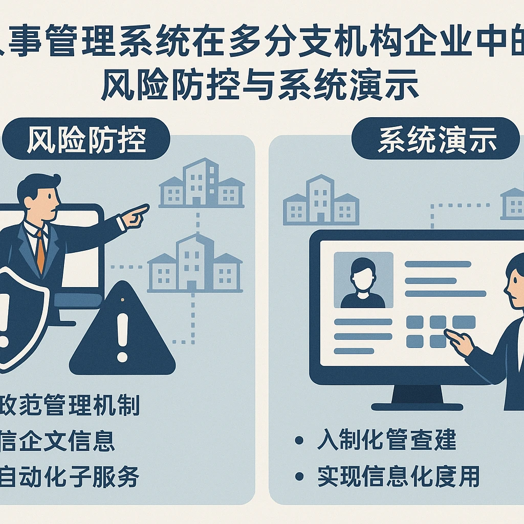 人事管理系统在多分支机构企业中的风险防控与系统演示