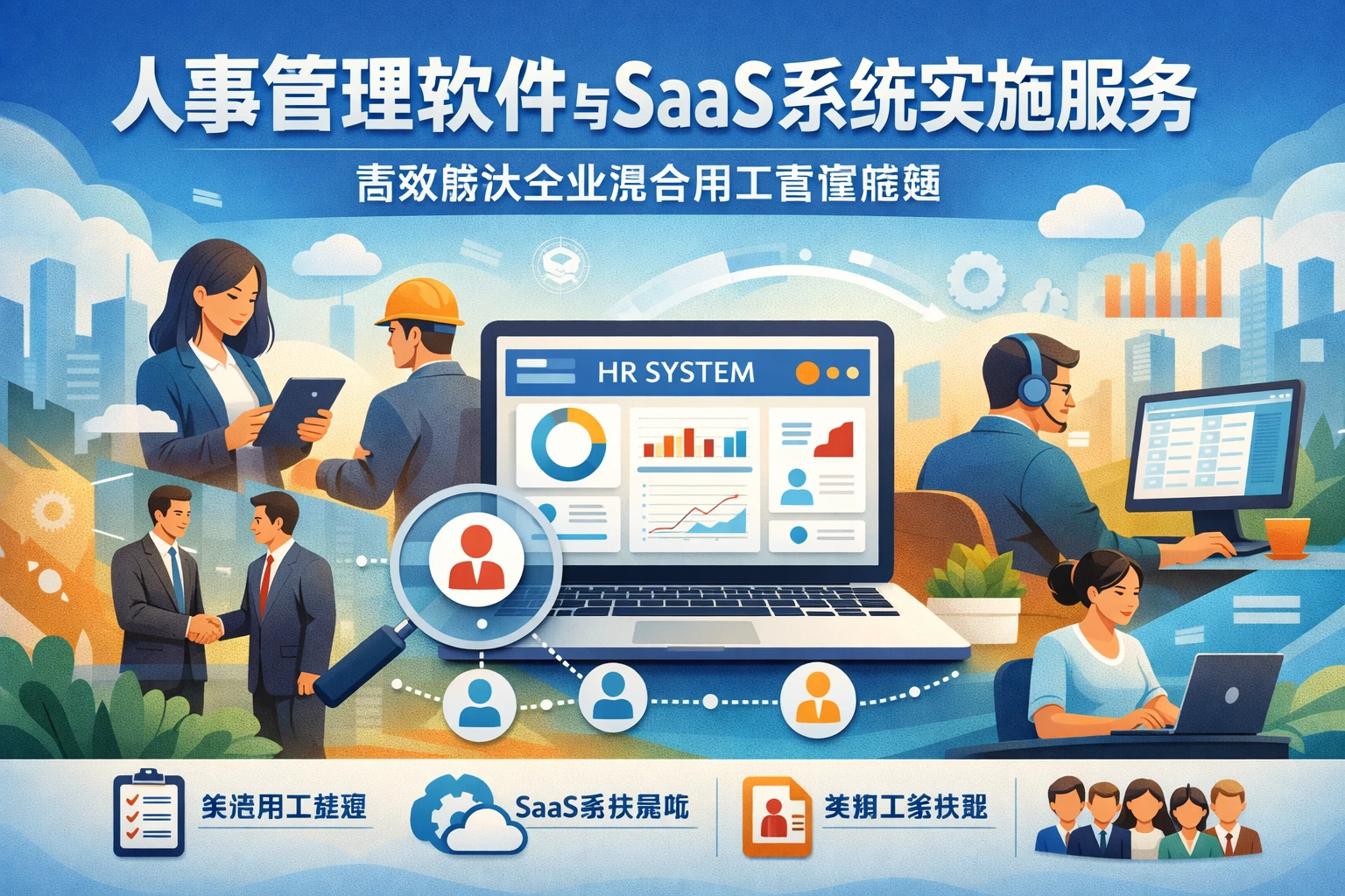 人事管理软件与SaaS系统实施服务：高效解决企业混合用工管理难题