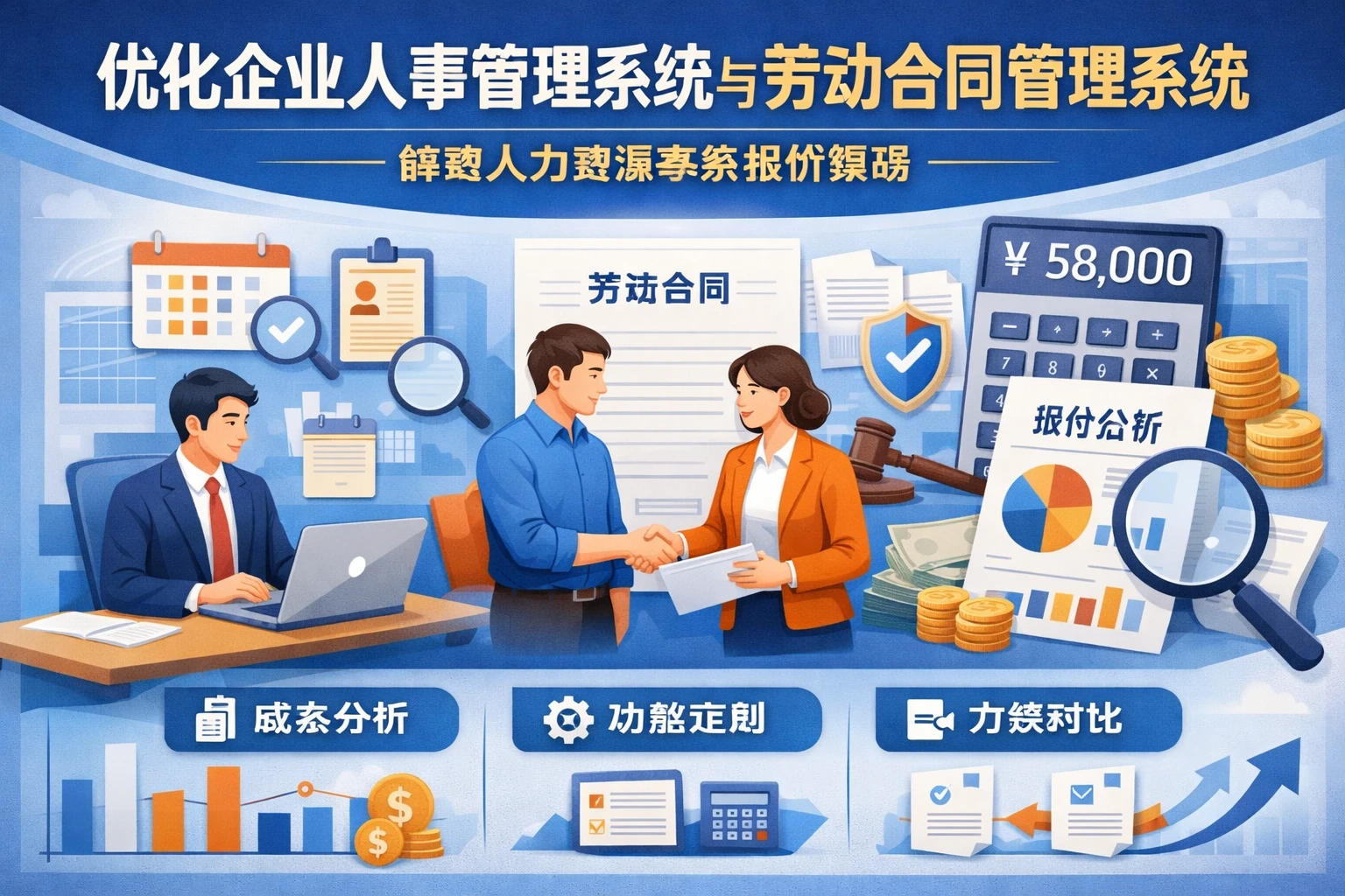 优化企业人事管理系统与劳动合同管理系统：解密人力资源系统报价策略