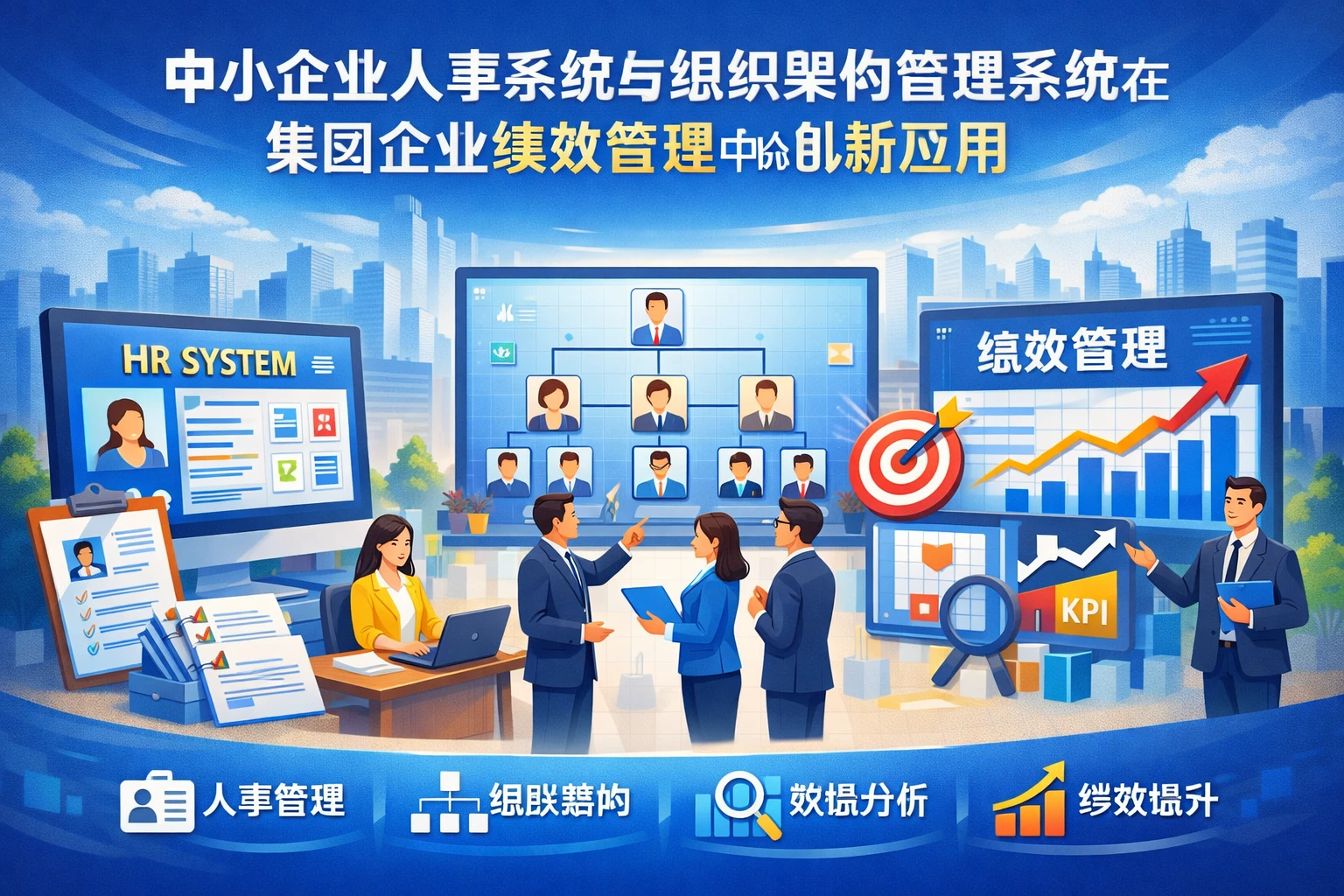 中小企业人事系统与组织架构管理系统在集团企业绩效管理中的创新应用