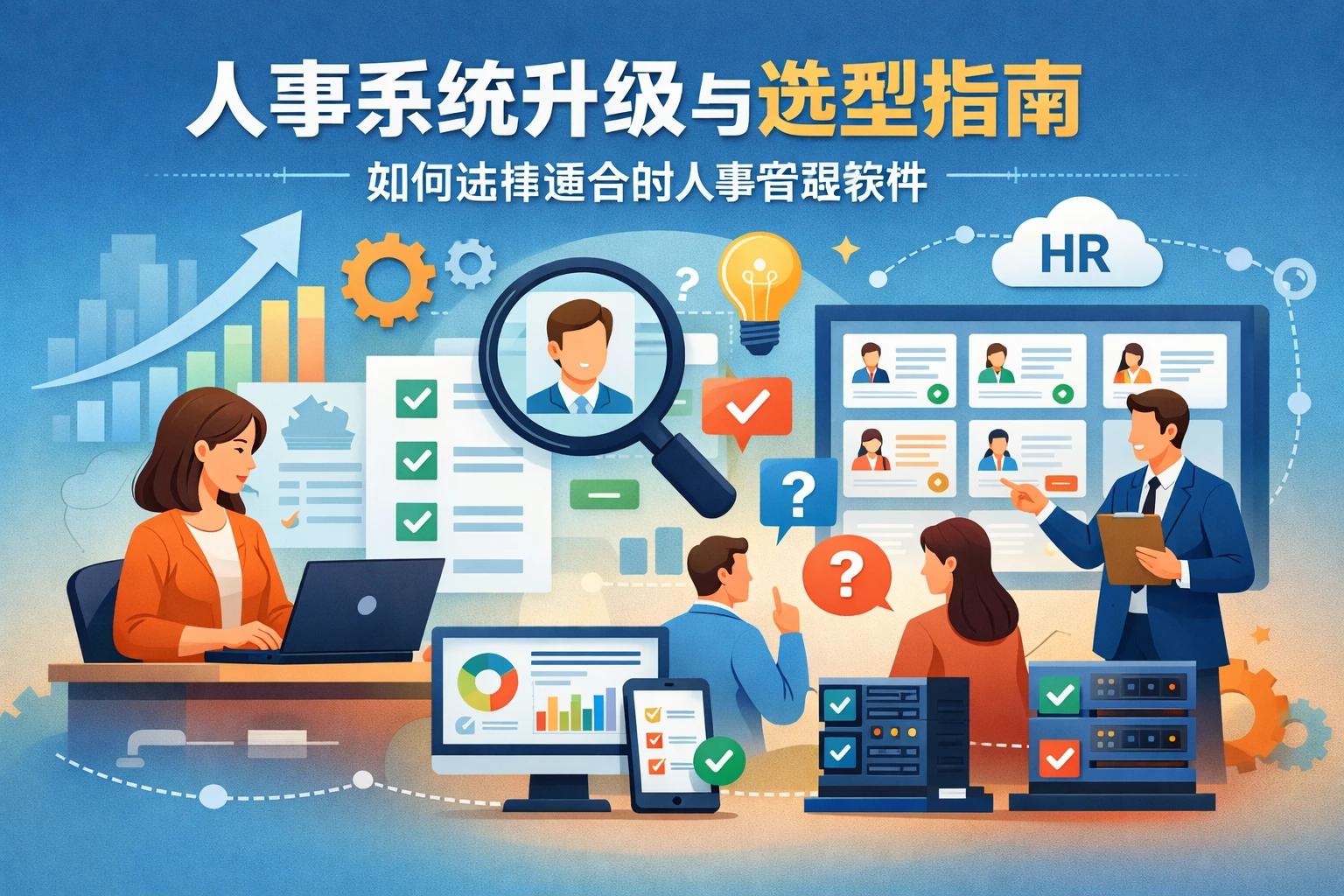 人事系统升级与选型指南:如何选择适合的人事管理软件