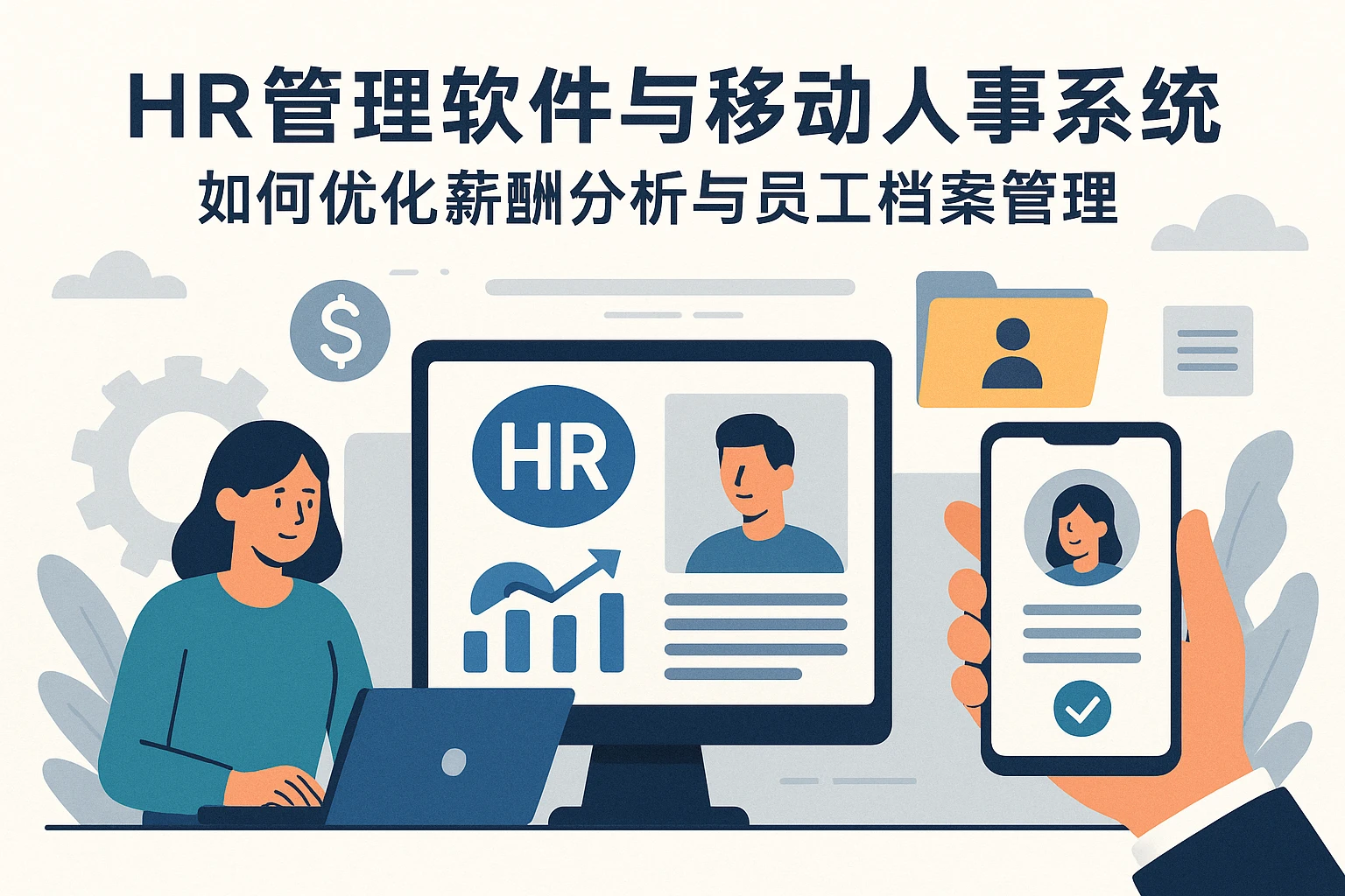 HR管理软件与移动人事系统如何优化薪酬分析与员工档案管理