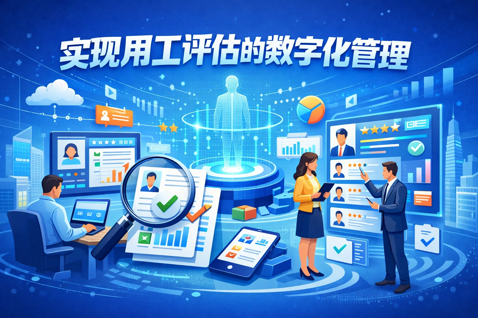 实现用工评估的数字化管理