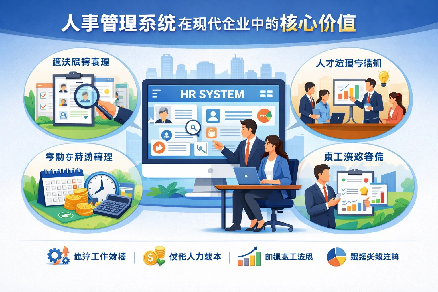 人事管理系统在现代企业中的核心价值