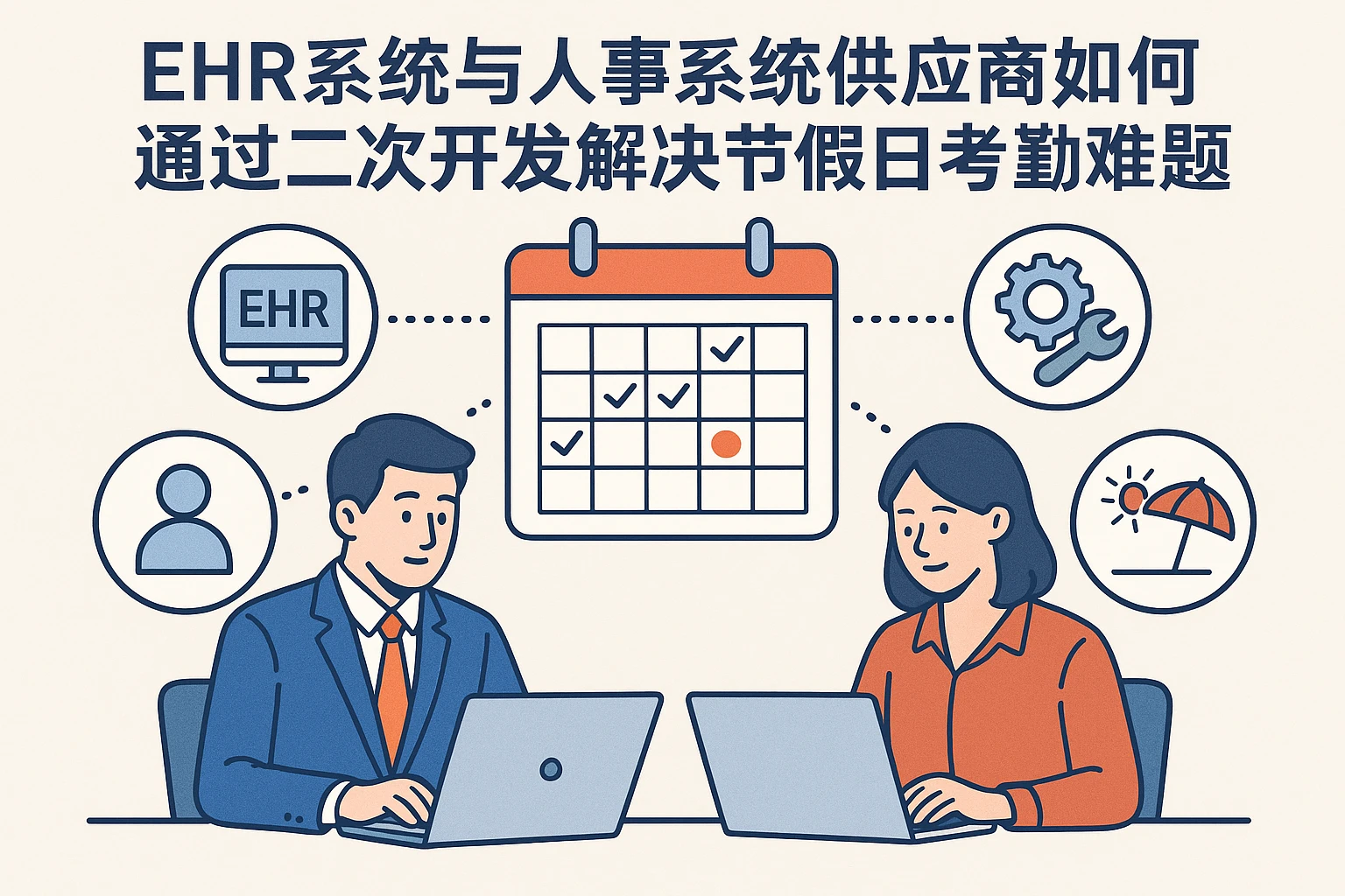 EHR系统与人事系统供应商如何通过二次开发解决节假日考勤难题