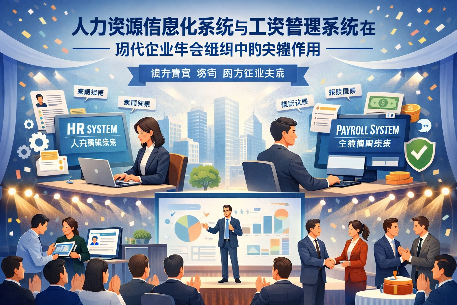 人力资源信息化系统与工资管理系统在现代企业年会组织中的关键作用