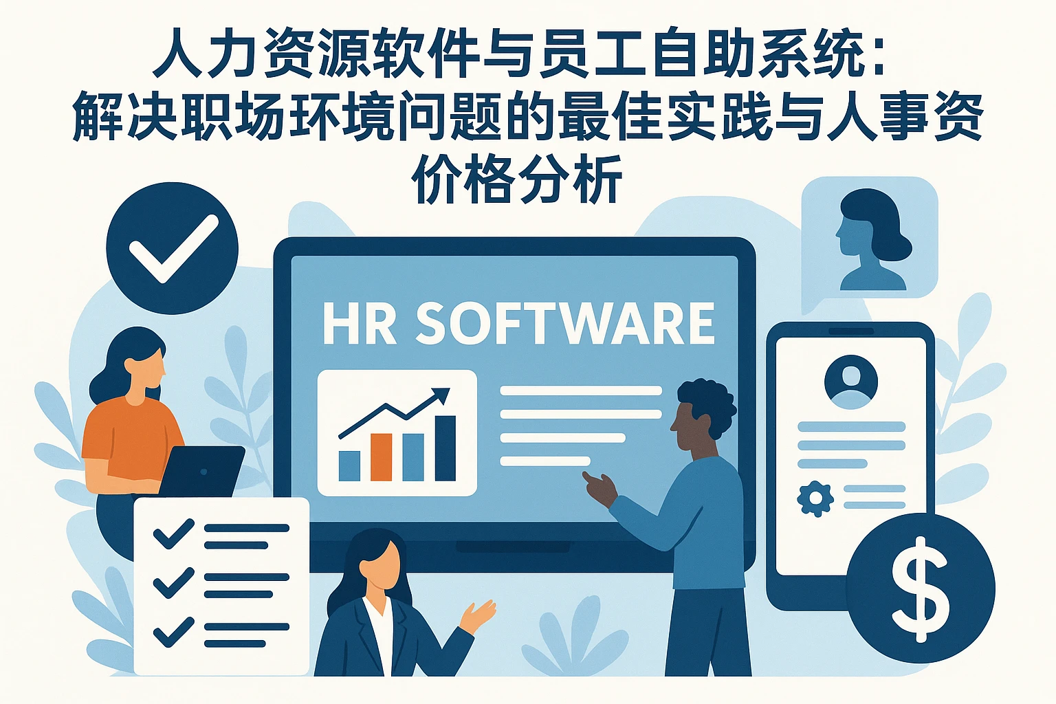 人力资源软件与员工自助系统：解决职场环境问题的最佳实践与人事系统价格分析