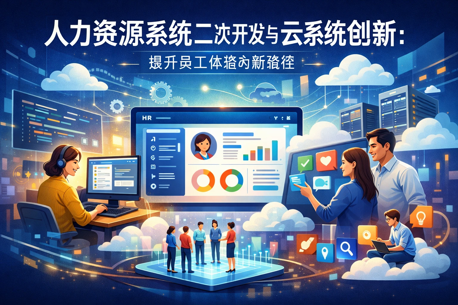 人力资源系统二次开发与云系统创新:提升员工体验的新路径