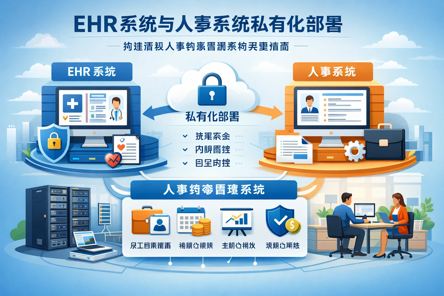 EHR系统与人事系统私有化部署：构建高效人事档案管理系统的完整指南