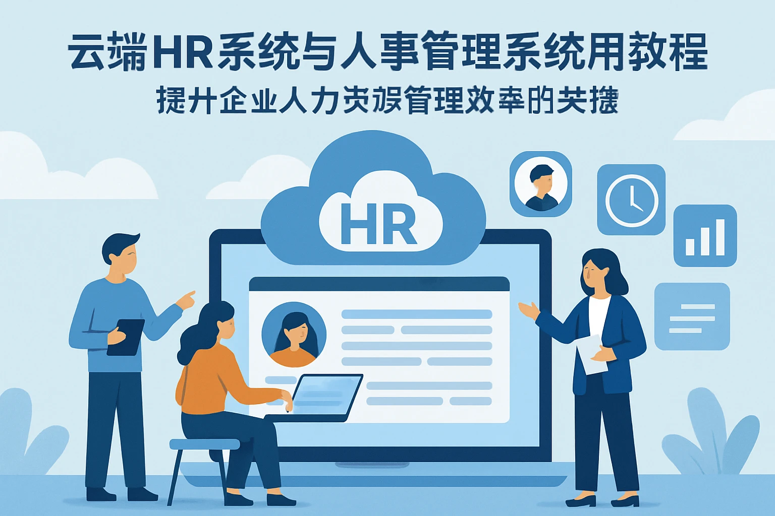云端HR系统与人事管理系统使用教程：提升企业人力资源管理效率的关键