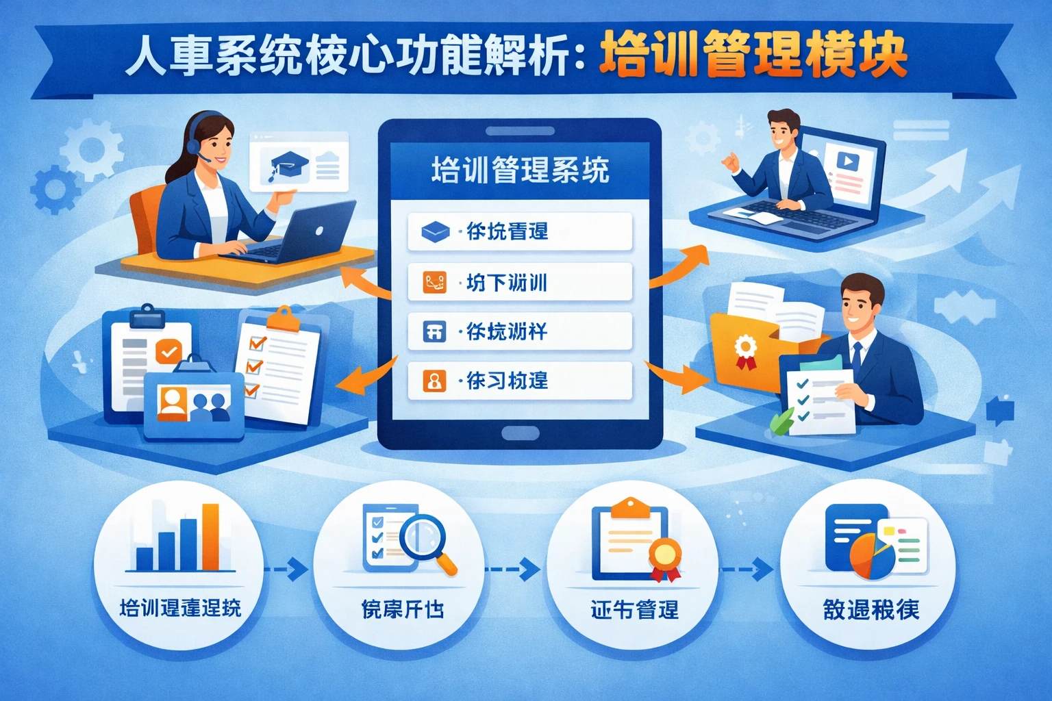 人事系统核心功能解析：培训管理模块