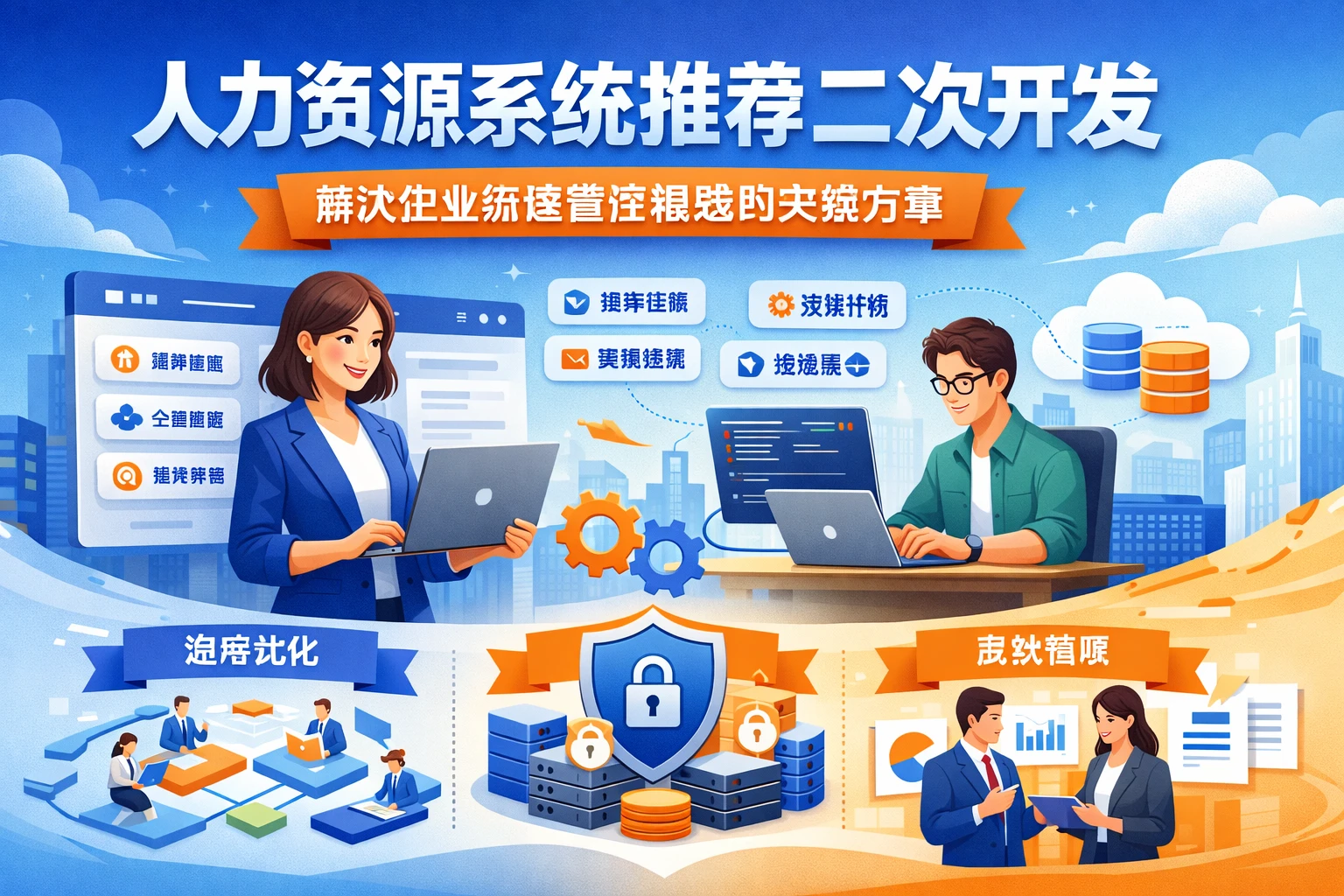 人力资源系统推荐与二次开发：解决企业流程管控难题的关键方案