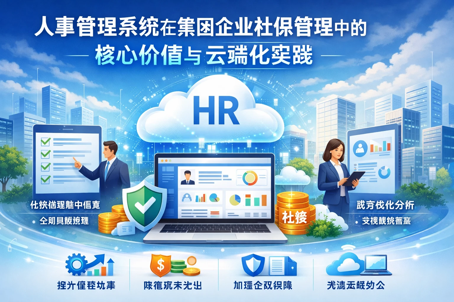 人事管理系统在集团企业社保管理中的核心价值与云端化实践