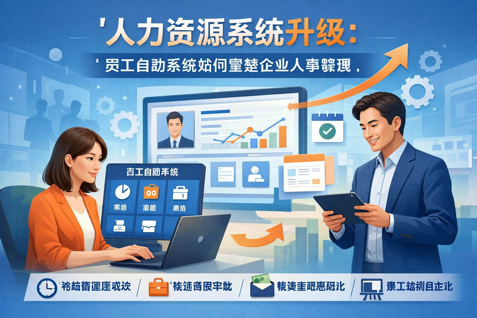 人力资源系统升级：员工自助系统如何重塑企业人事管理