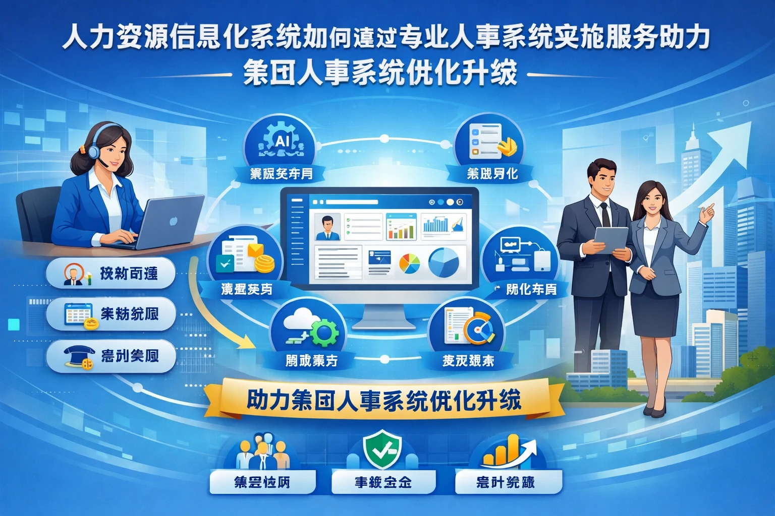 人力资源信息化系统如何通过专业人事系统实施服务助力集团人事系统优化升级