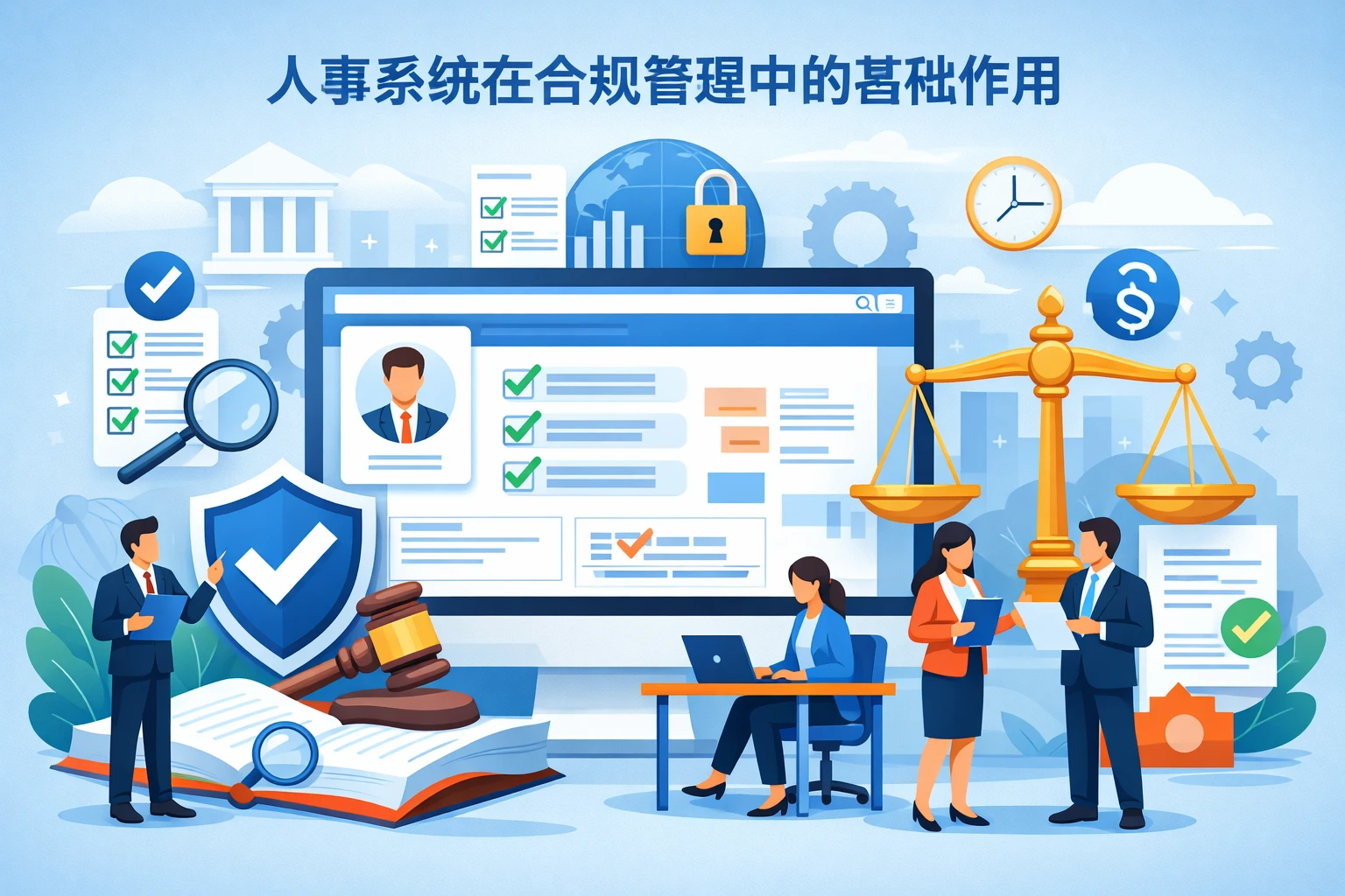 人事系统在合规管理中的基础作用