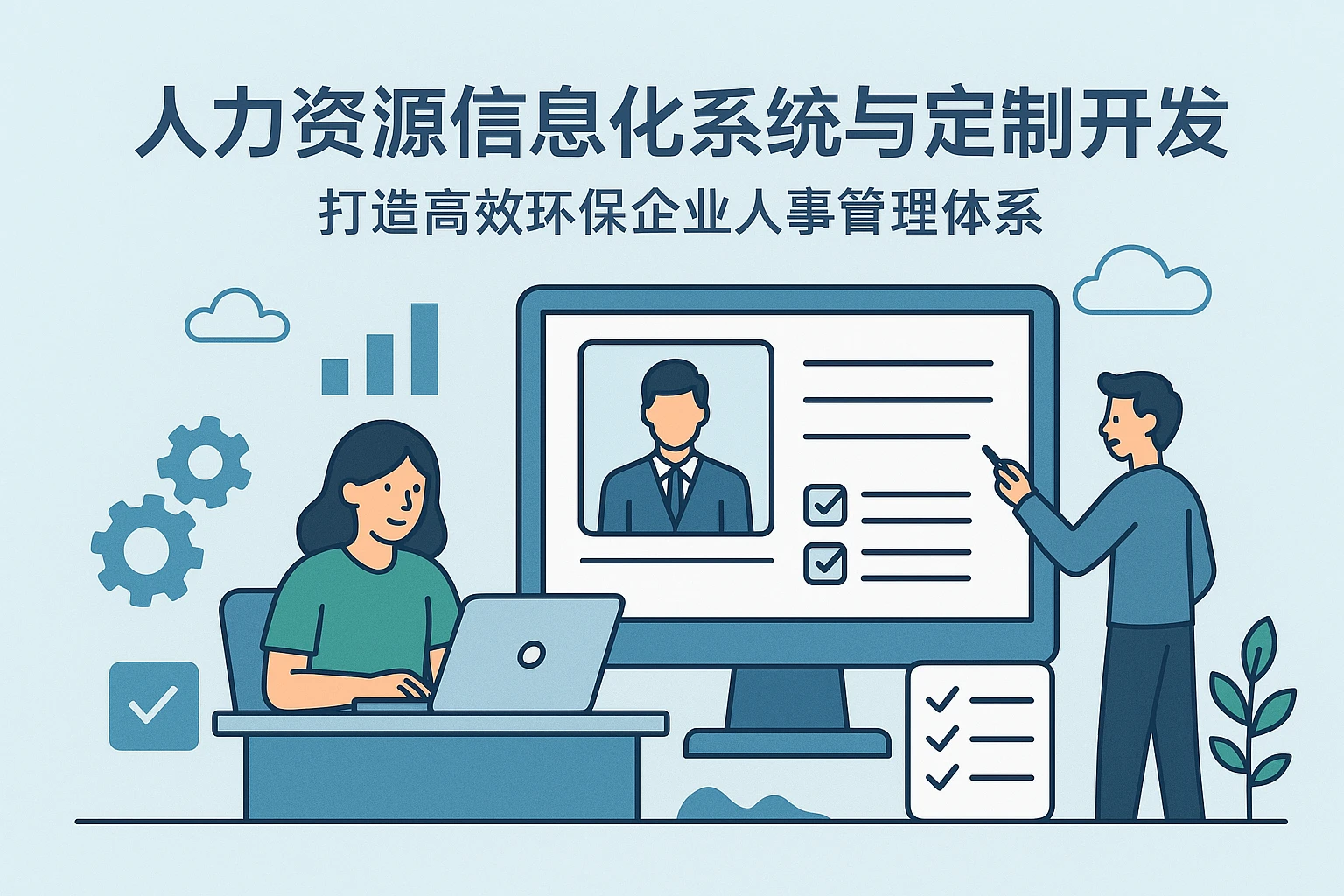 人力资源信息化系统与定制开发：打造高效环保企业人事管理体系