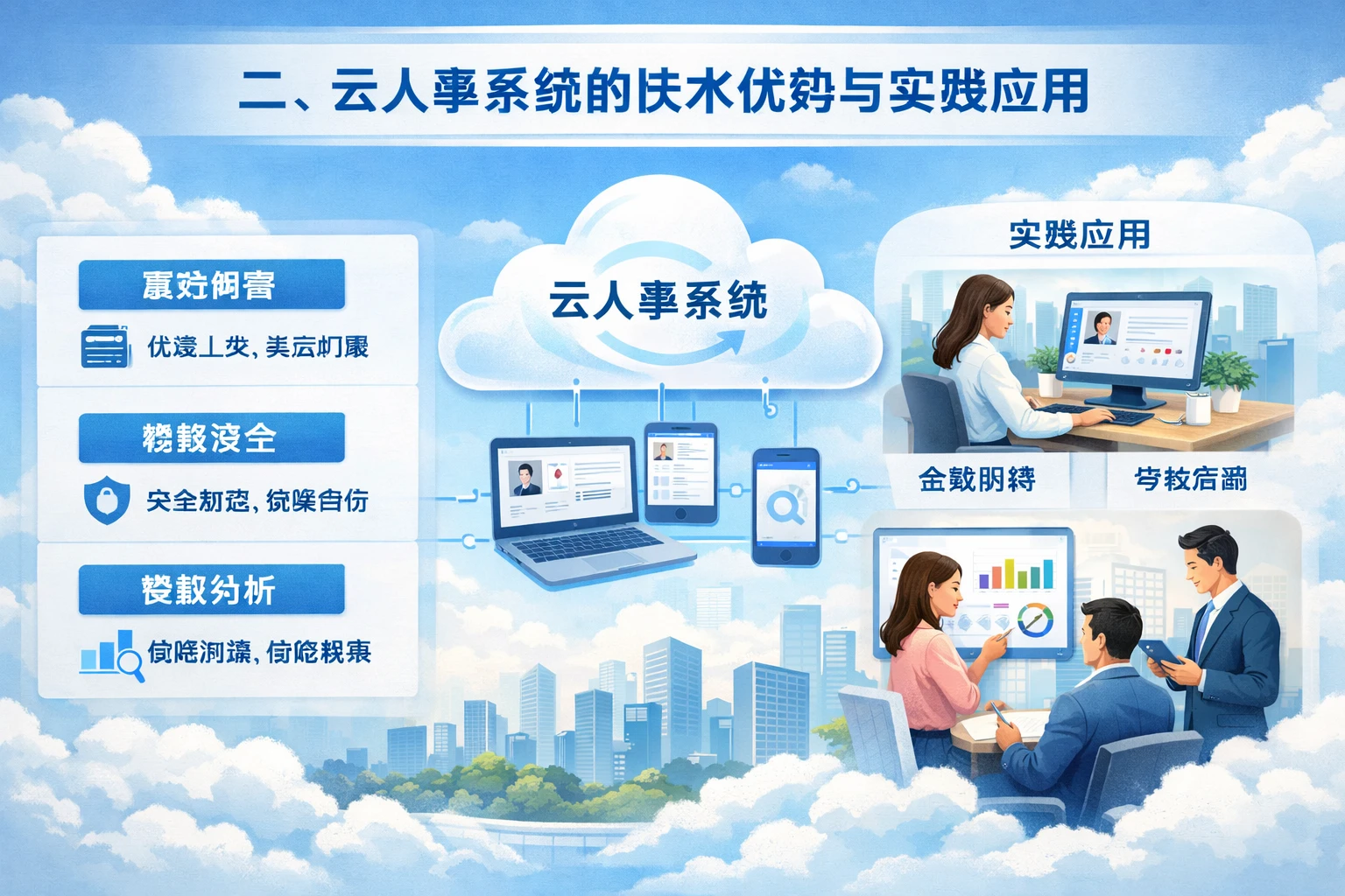二、云人事系统的技术优势与实践应用