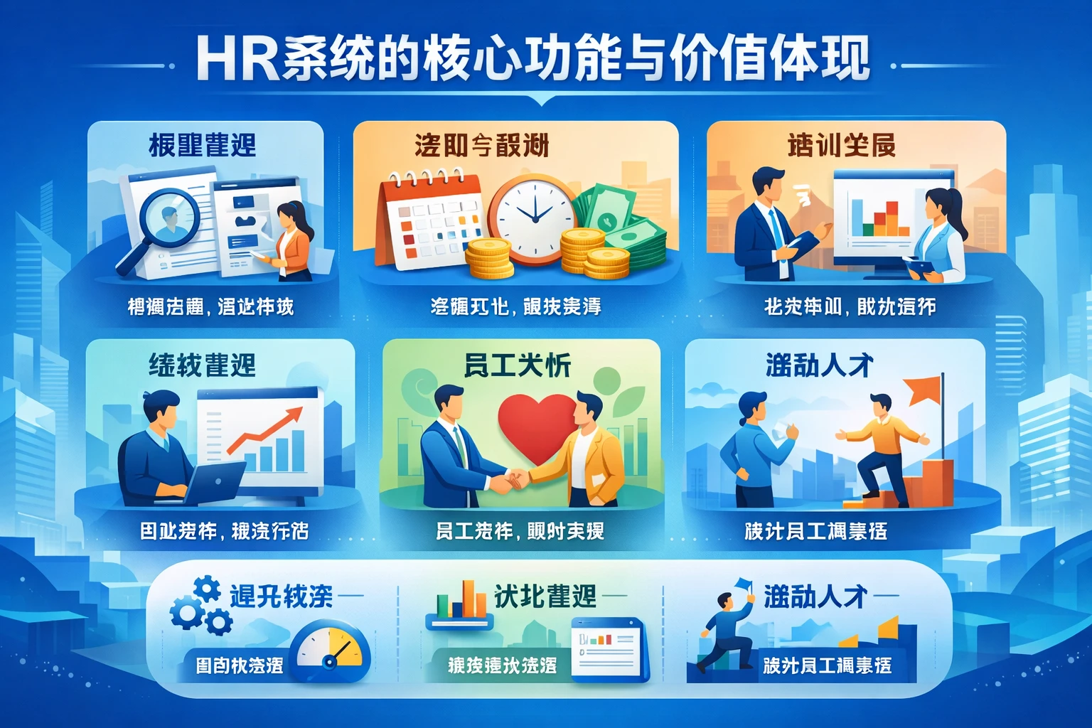 HR系统的核心功能与价值体现