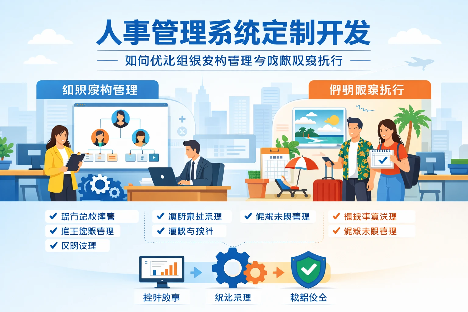 人事管理系统定制开发如何优化组织架构管理与假期政策执行