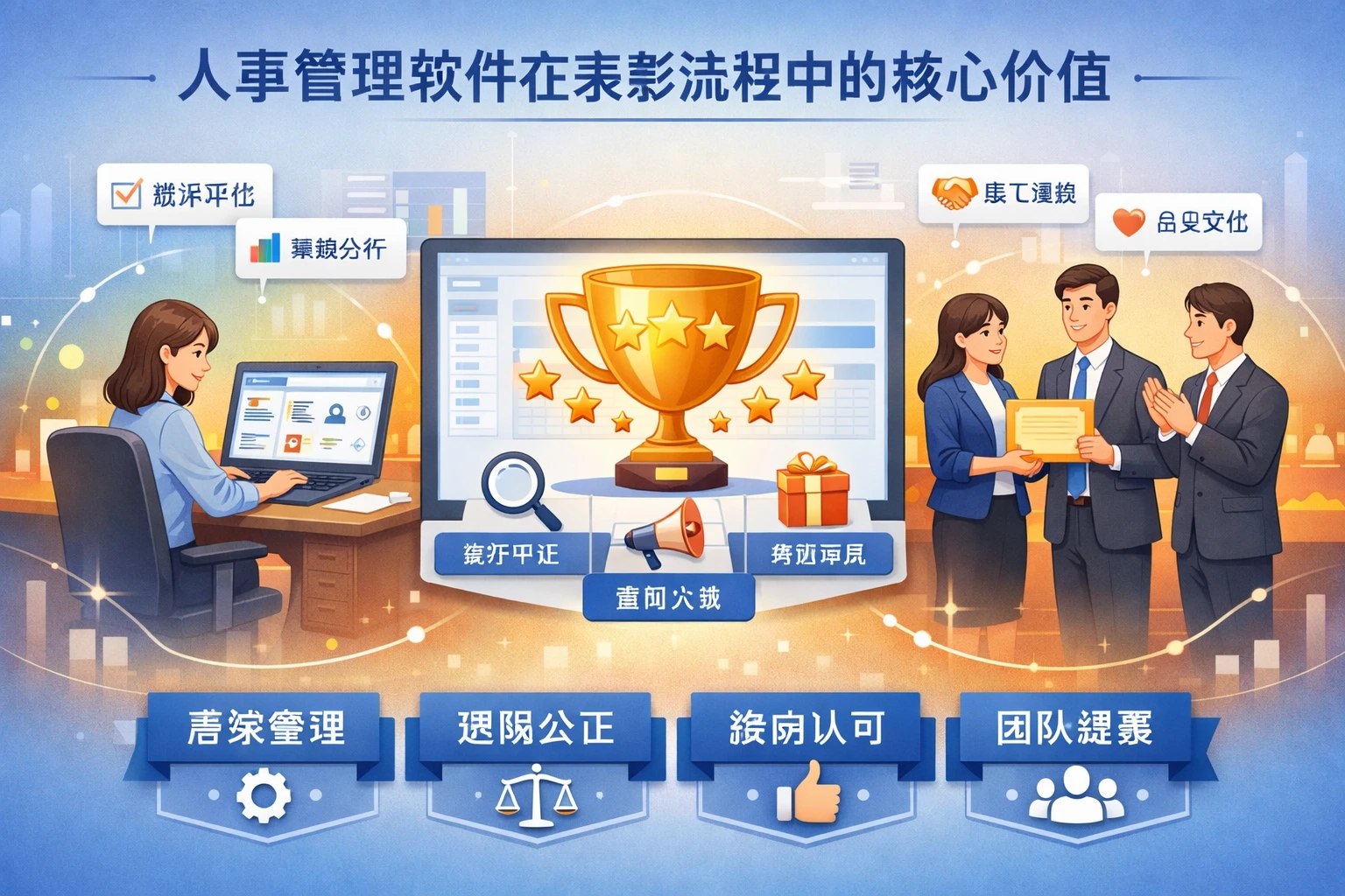 人事管理软件在表彰流程中的核心价值