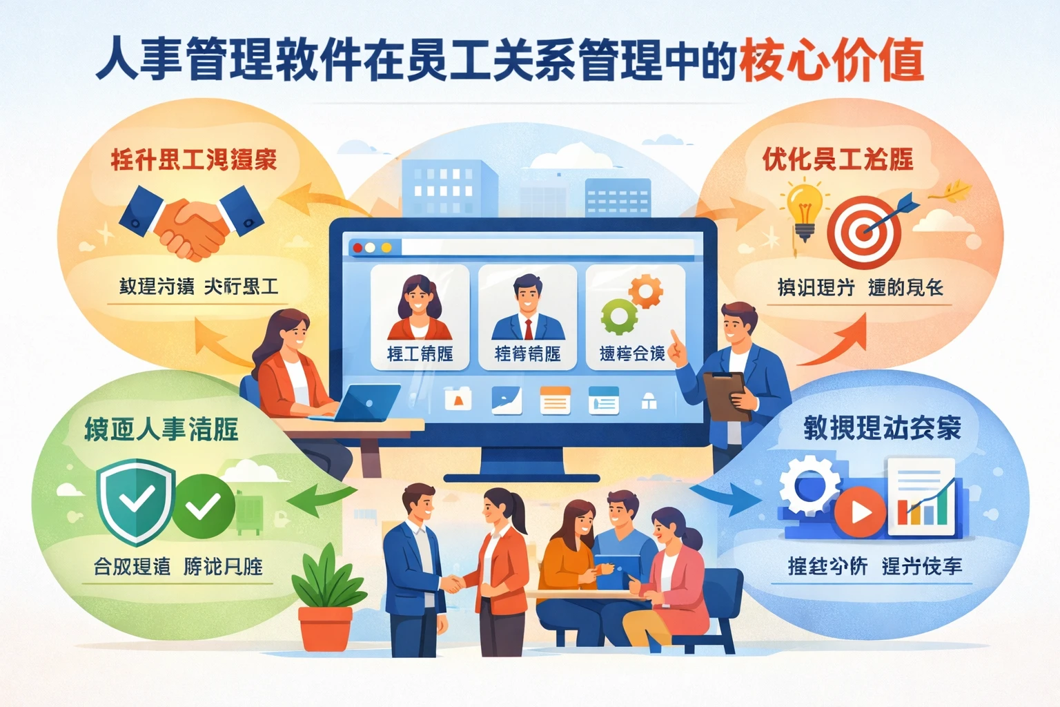 人事管理软件在员工关系管理中的核心价值