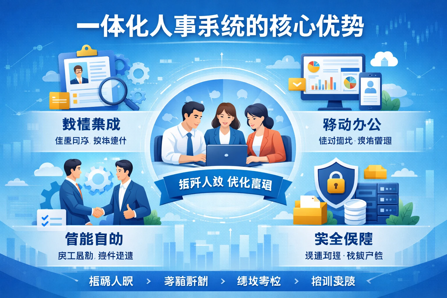 一体化人事系统的核心优势
