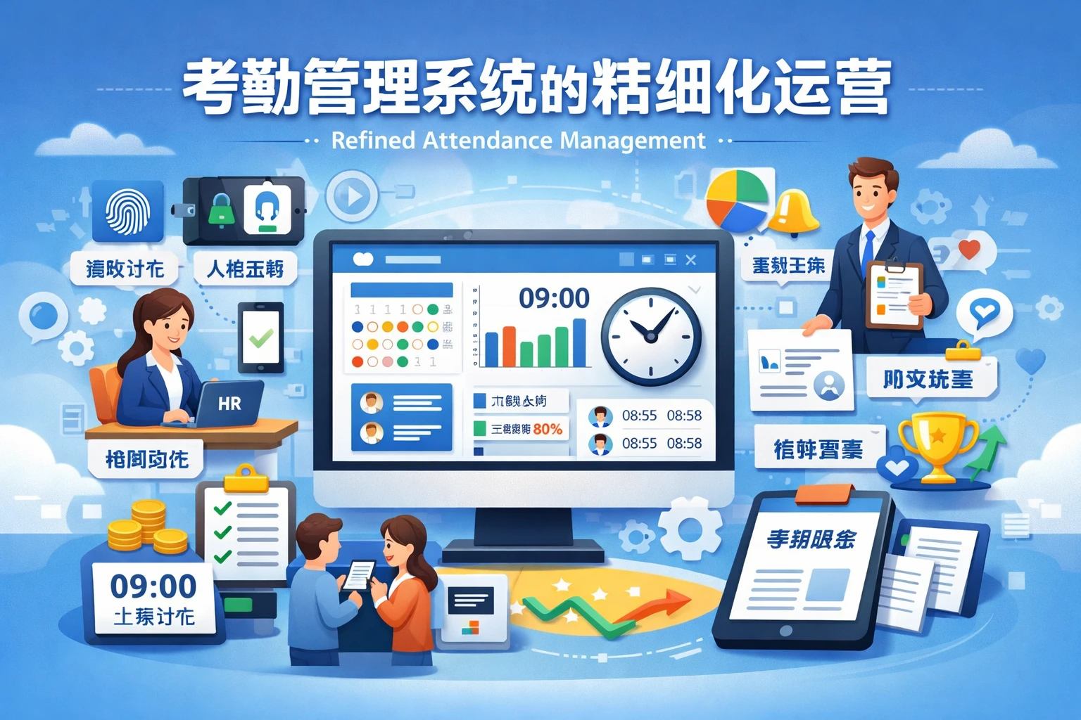 考勤管理系统的精细化运营