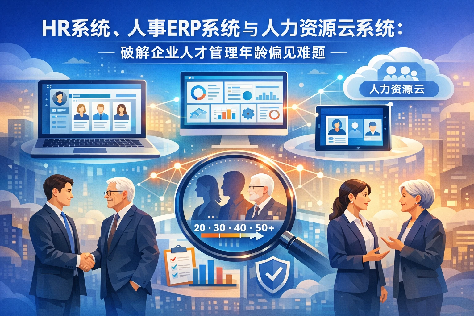 HR系统、人事ERP系统与人力资源云系统：破解企业人才管理年龄偏见难题