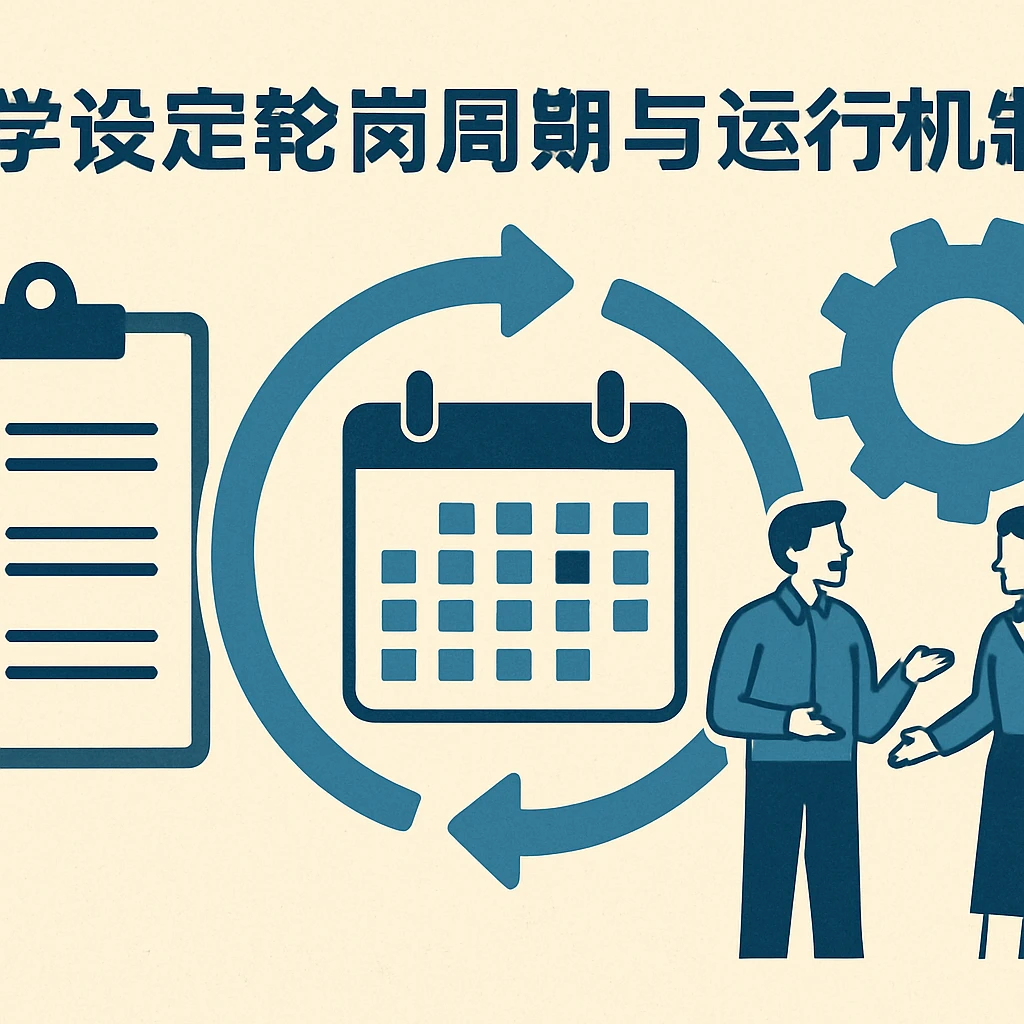 科学设定轮岗周期与运行机制