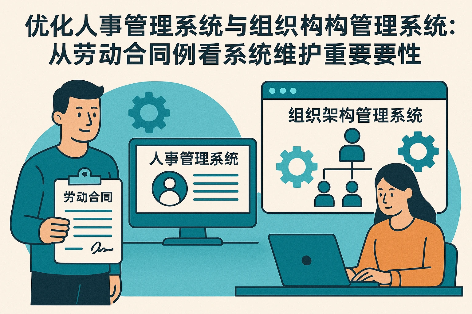 优化人事管理系统与组织架构管理系统:从劳动合同案例看系统维护的重要性