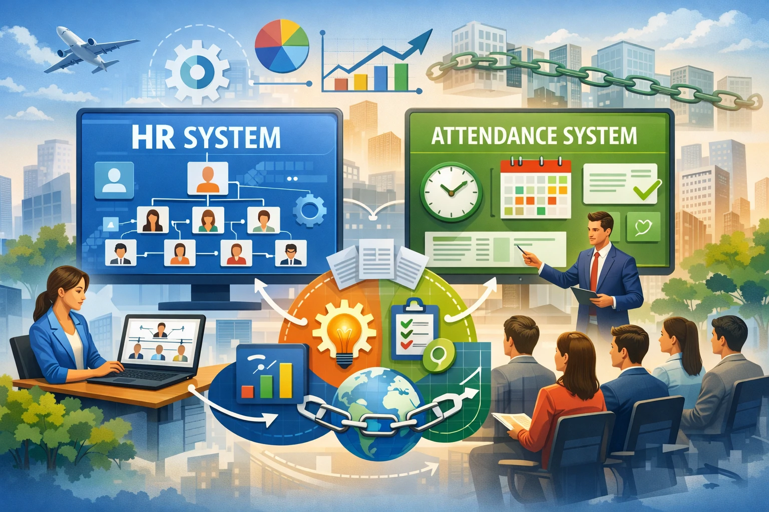 优化HR系统与考勤管理系统，构建高效组织架构管理体系的连锁企业培训解决方案