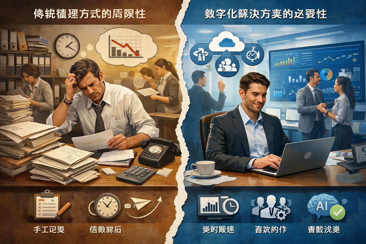 传统管理方式的局限性与数字化解决方案的必要性