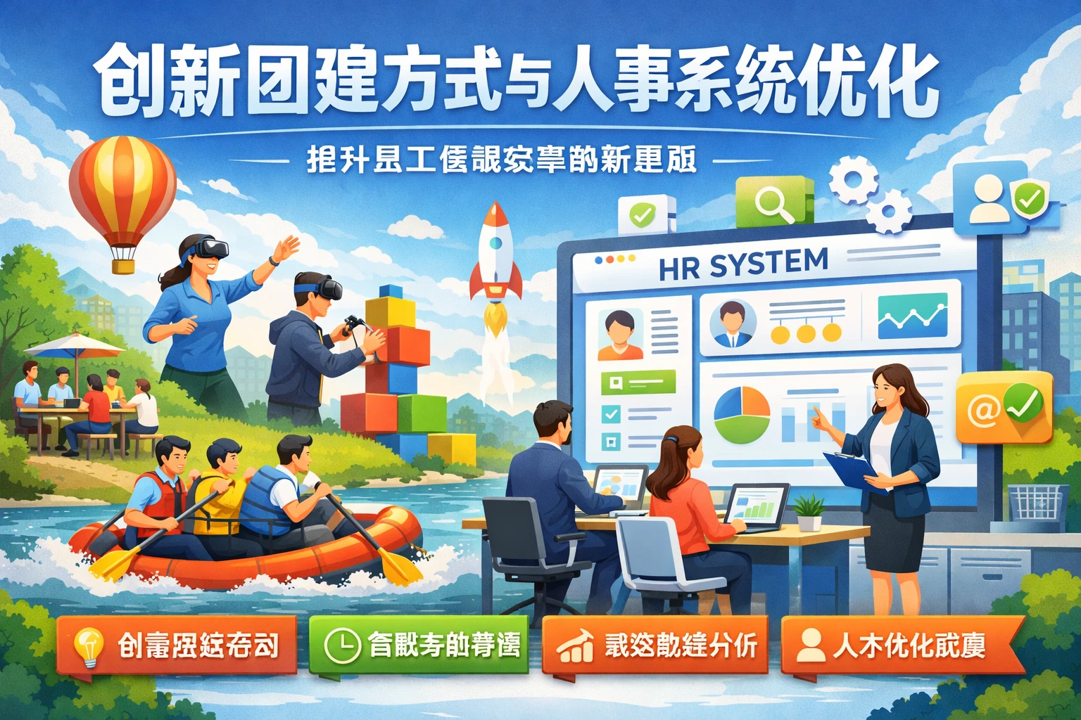 创新团建方式与人事系统优化：提升员工管理效率的新思路
