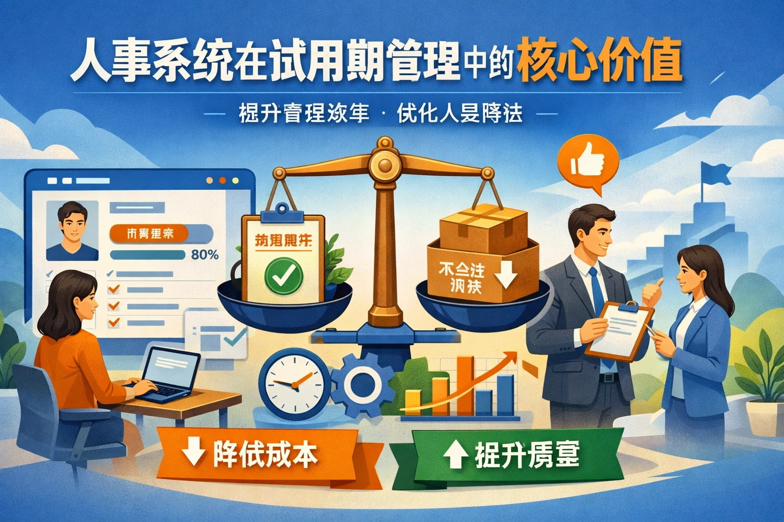 人事系统在试用期管理中的核心价值