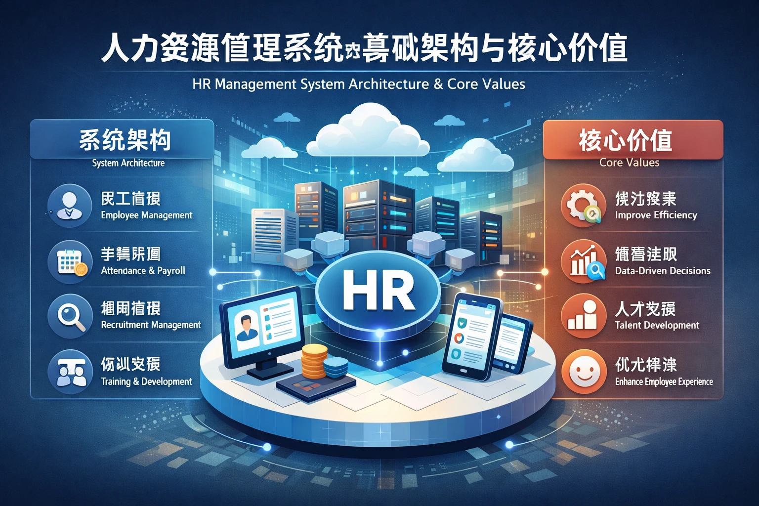 人力资源管理系统的基础架构与核心价值