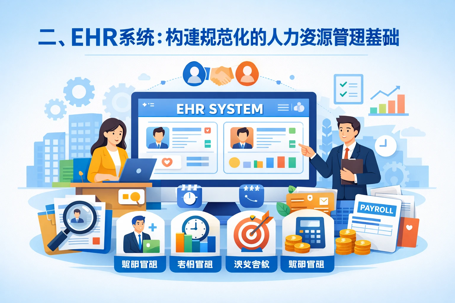 二、ehr系统：构建规范化的人力资源管理基础